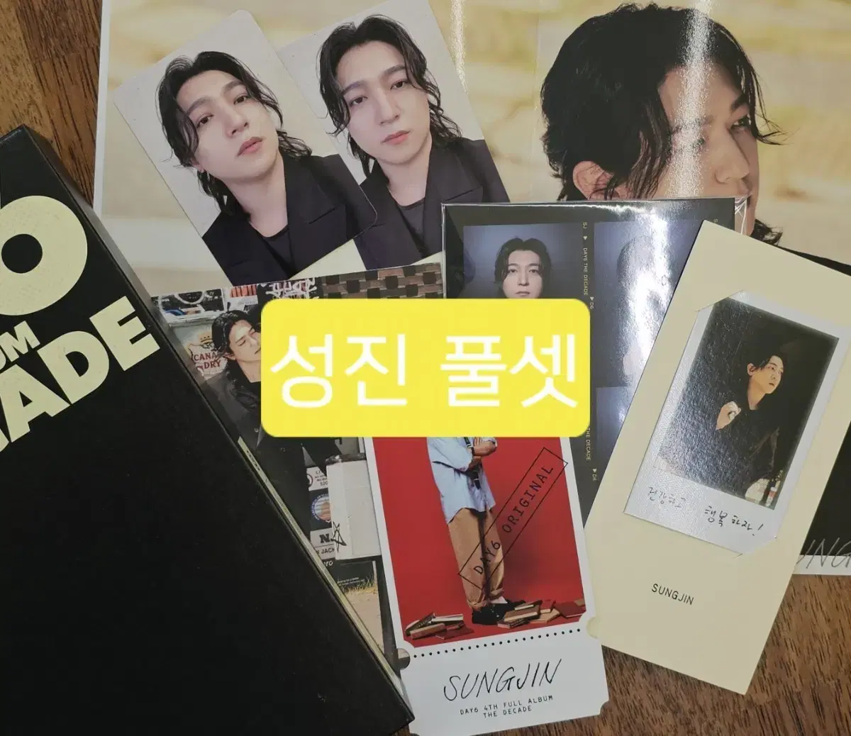 新品未開封 DAY6 The DECADE イヤホン SUNGJIN 未開封 実物 DAY6